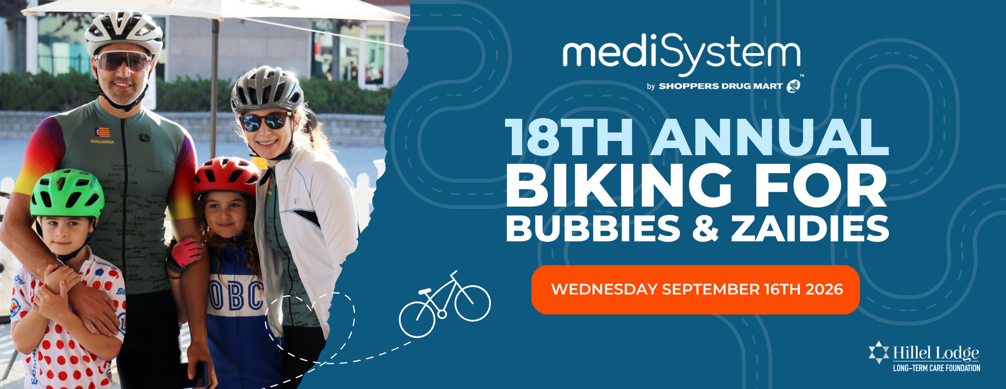 MediSystem 18th Annual Biking for Bubbies & Zaidies